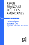 Revue francaise d etudes americaines